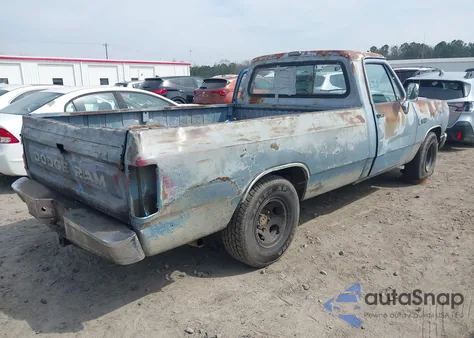 1988 Dodge D-Series D100 из США, поврежденный, VIN 1B7FD04Y8JS787509